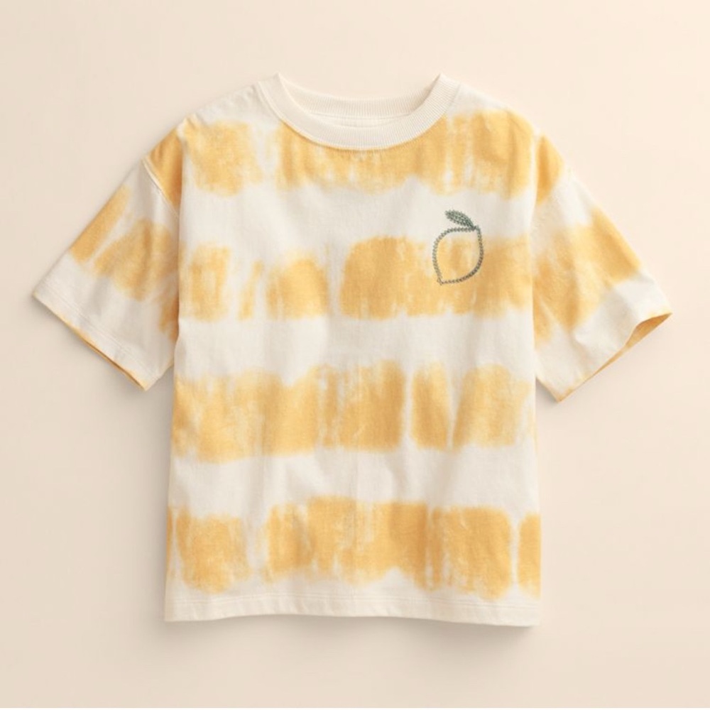 LC Lauren Conrad Organic Cotton Lemon Shirt